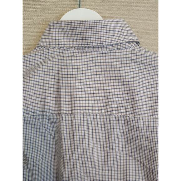 Peter MIllar Collection Flex Finish Shirt Mens Medium Multicolor Plaid Button-Up - Picture 6 of 9